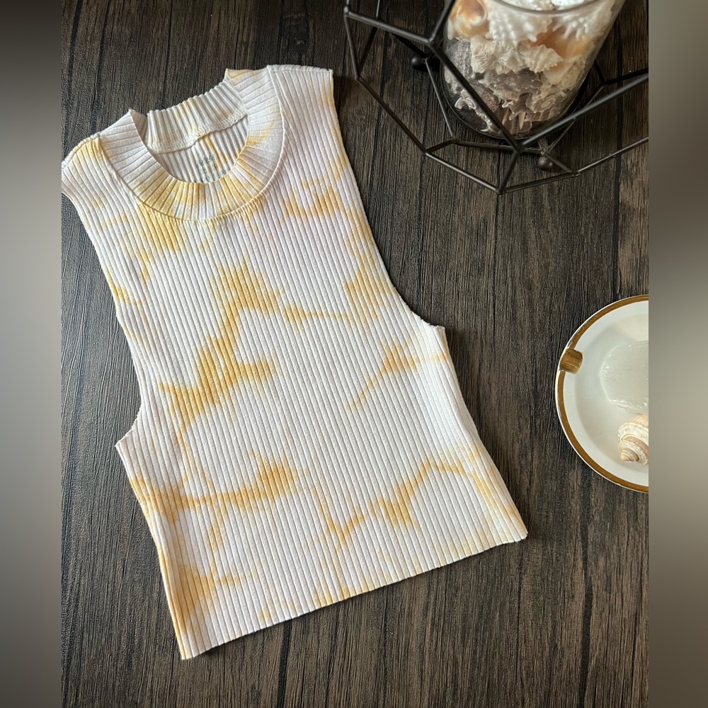 aerie mock neck crop top XS